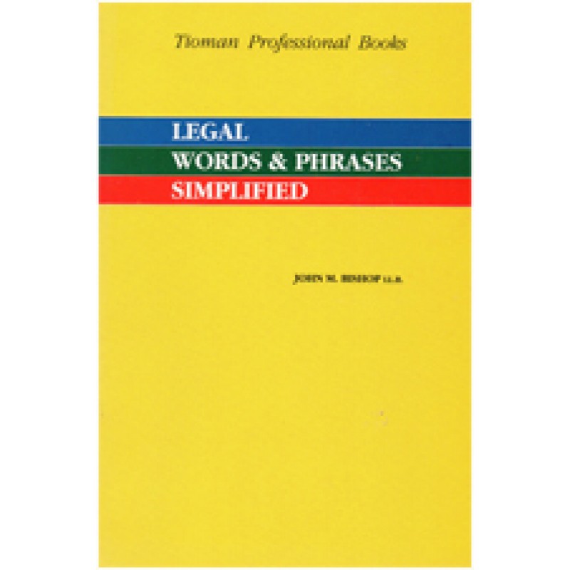 Legal Words & Phrases Simplified