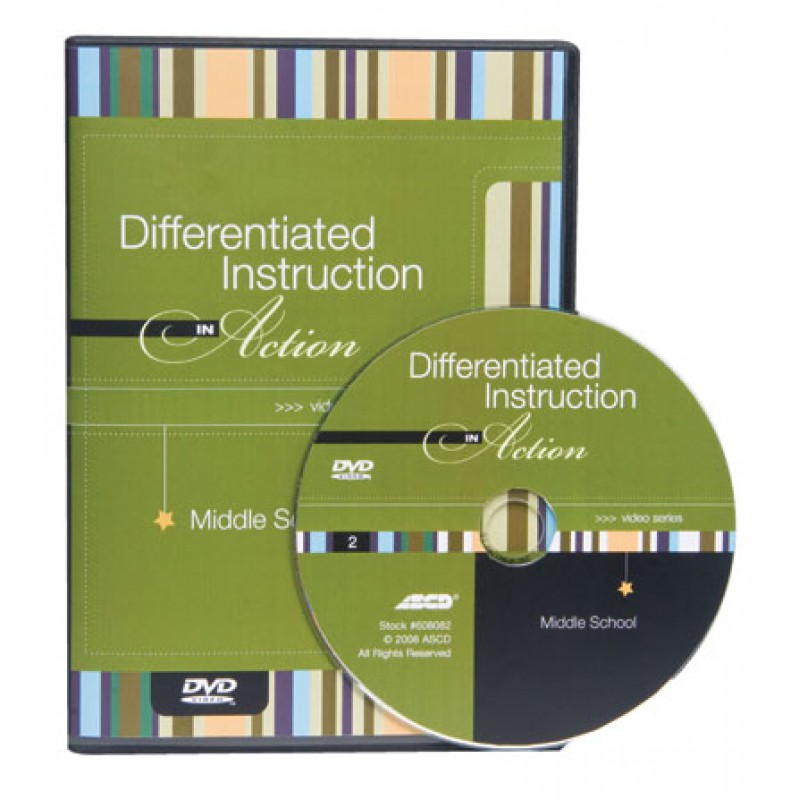 Differentiated Instruction in Action Program 2 - Middle School DVD