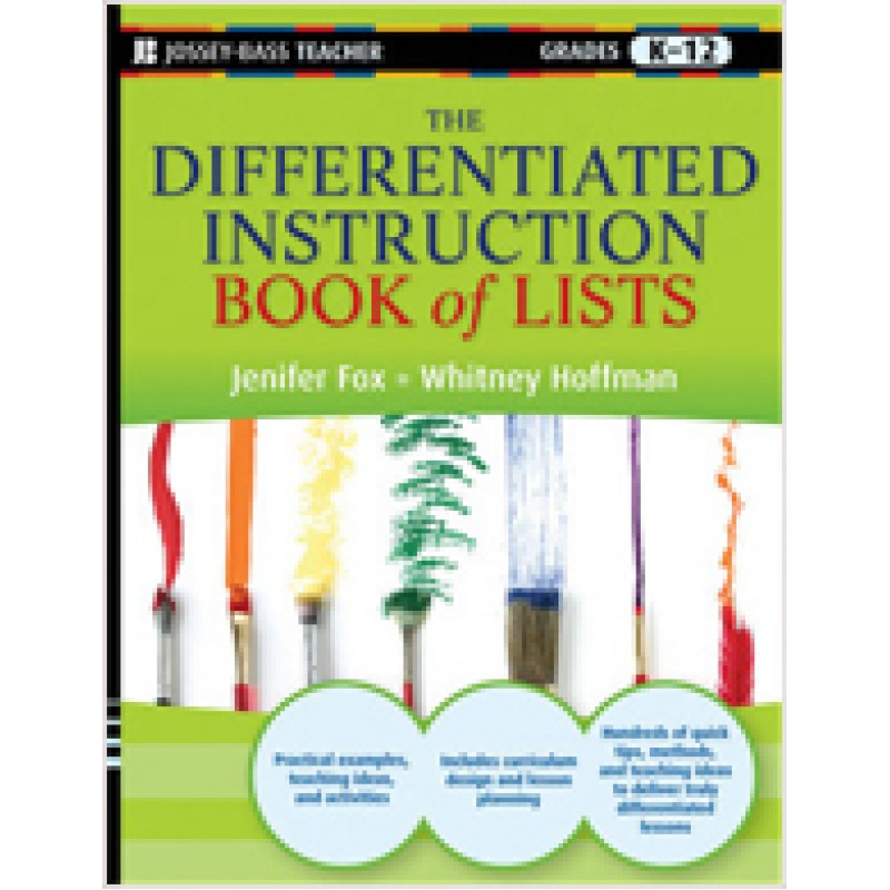 The Differentiated Instruction Book of Lists, Aug/2011
