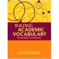 Building Academic Vocabulary: Teacher's Manual